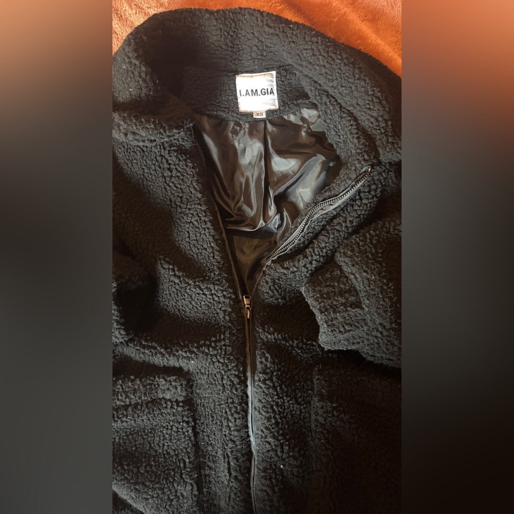 I.AM.GIA Black Puffer Jacket - Picture 2 of 8
